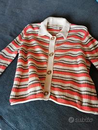Cardigan a righe Pepe Jeans taglia 40