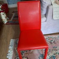 sedie rosse