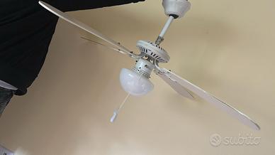 Lampadari con ventilatore