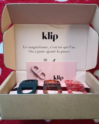 Le pinze per capelli KLIP marchio francese
