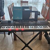 Tastiera Yamaha ez 220 + casse Logitech