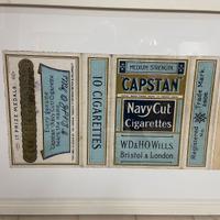 LITOGRAFIA VINTAGE SIGARETTE UK 2/4