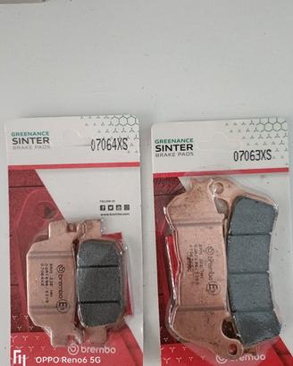 pasticche freni Honda sh 150 300  ant e post sint