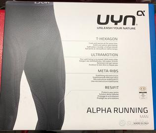 Pantaloni leggings corsa Uyn Alpha tg S