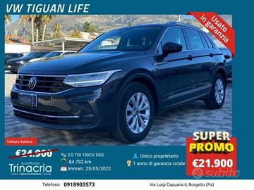 Volkswagen Tiguan Life 2.0 TDI 150CV DSG