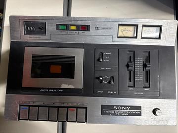 Sony TC-118SD Piastra Cassette vintage anni 70