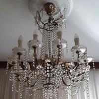 Lampadario con cristalli di Boemia Swarovski