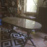 Tavolo ovale anni 50/60 rivisitato