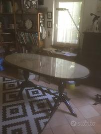 Tavolo ovale anni 50/60 rivisitato