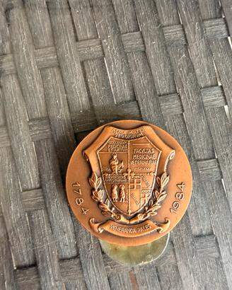 Medaglia commemorativa in bronzo univers.Bologna