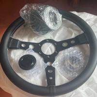 Volante in pelle con mozzo