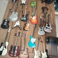modellini chitarre da collezione completa