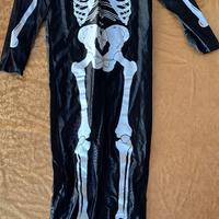 Costume carnevale scheletro
