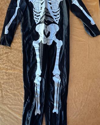 Costume carnevale scheletro