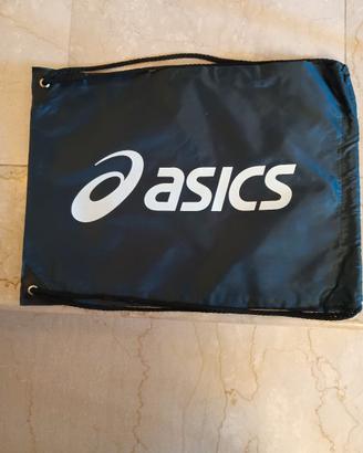 sacca sportiva zaino Asics zainetto impermeabile 