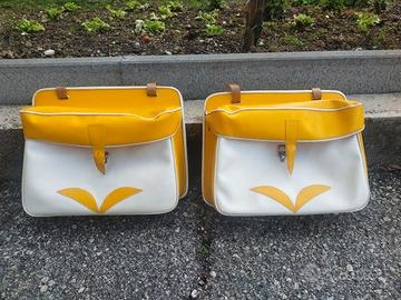 Borse laterali vintage bicicletta 