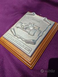targa commemorativa Ferrari  2002