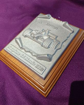 targa commemorativa Ferrari  2002