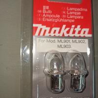 Lampadina per Makita ML901/2/3