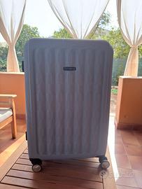 Valigia Samsonite rigida media 69 cm azzurra chiar