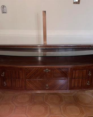 Como’ in legno mogano