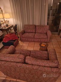 2 divani con imbottitura Verzelloni