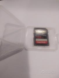 Scheda SD Sandisk Extreme pro 128 gb