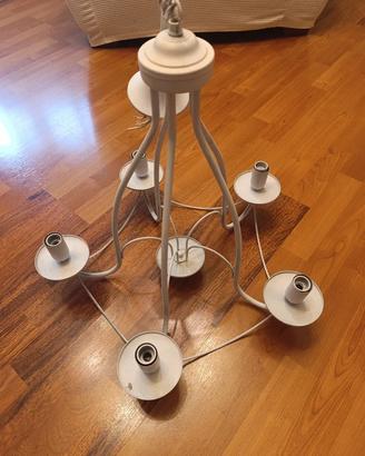 Lampadario bianco