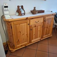 credenza in pino
