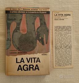 Bianciardi La vita agra 1962 Seconda edizione Raro