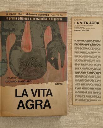 Bianciardi La vita agra 1962 Seconda edizione Raro