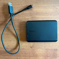 Hard disk esterno Toshiba 1 TB 2.5 “ portatile usb