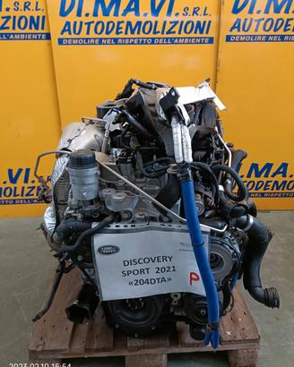 MOTORE 204DTA 2021 LAND ROVER RANGE ROVER DISCOVER