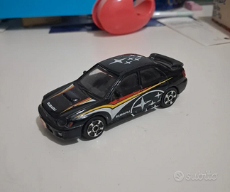 Modellino 1/43 burago subaru impresa wrx sti