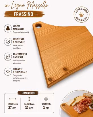 Tagliere legno massello