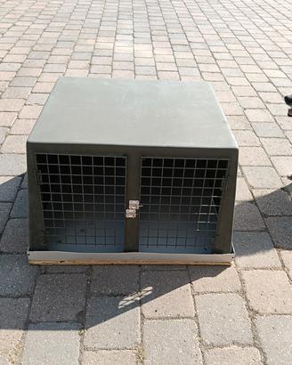 trasportino doppio per cani 