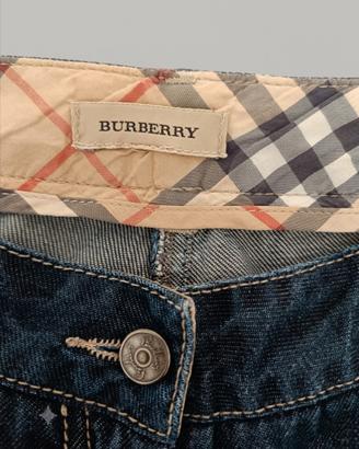 JEANS BURBERRY - DENIM SCURO - TAGLIA IT 40 (S)