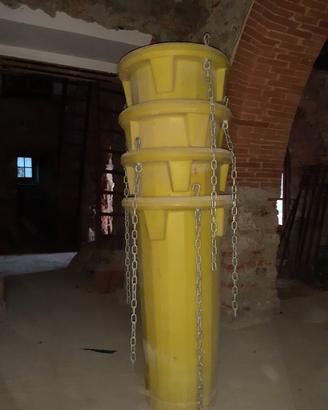 Tubi scarico detriti edili