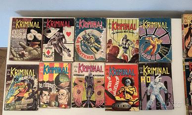 Lotto Kriminal 25 nri da 202 al 236, anche singoli