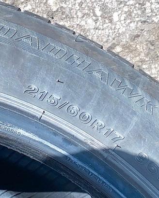 2 ruote estive Firestone 215/60 R17
