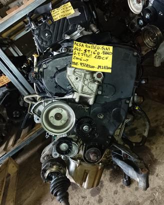 Motore Fiat Alfa Romeo 1.9 mj 192A8000 937A3000