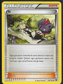 Carta Pokémon TCG "N e Zorua 105" Destini