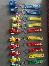 Portachiavi stich e super mario
