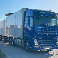 Volvo fh 500 e5 autotreno frigo 7.48 + 7.11 fna