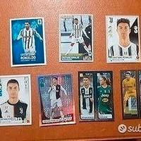 Lotto figurine calciatori panini Ronaldo CR7