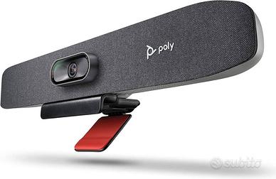 Poly studio P15: webcam 4k con speaker e microfono