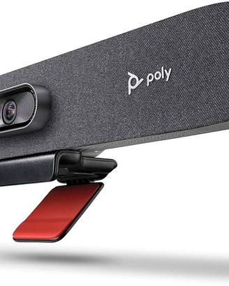 Poly studio P15: webcam 4k con speaker e microfono