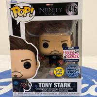 Funko Pop Tony Stark 1416 GITD Lucca Comics