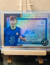 Billy Gilmour rookie card auto Topps Museum /250