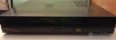 videoregistratore VHS Panasonic stereo NV-H65EO